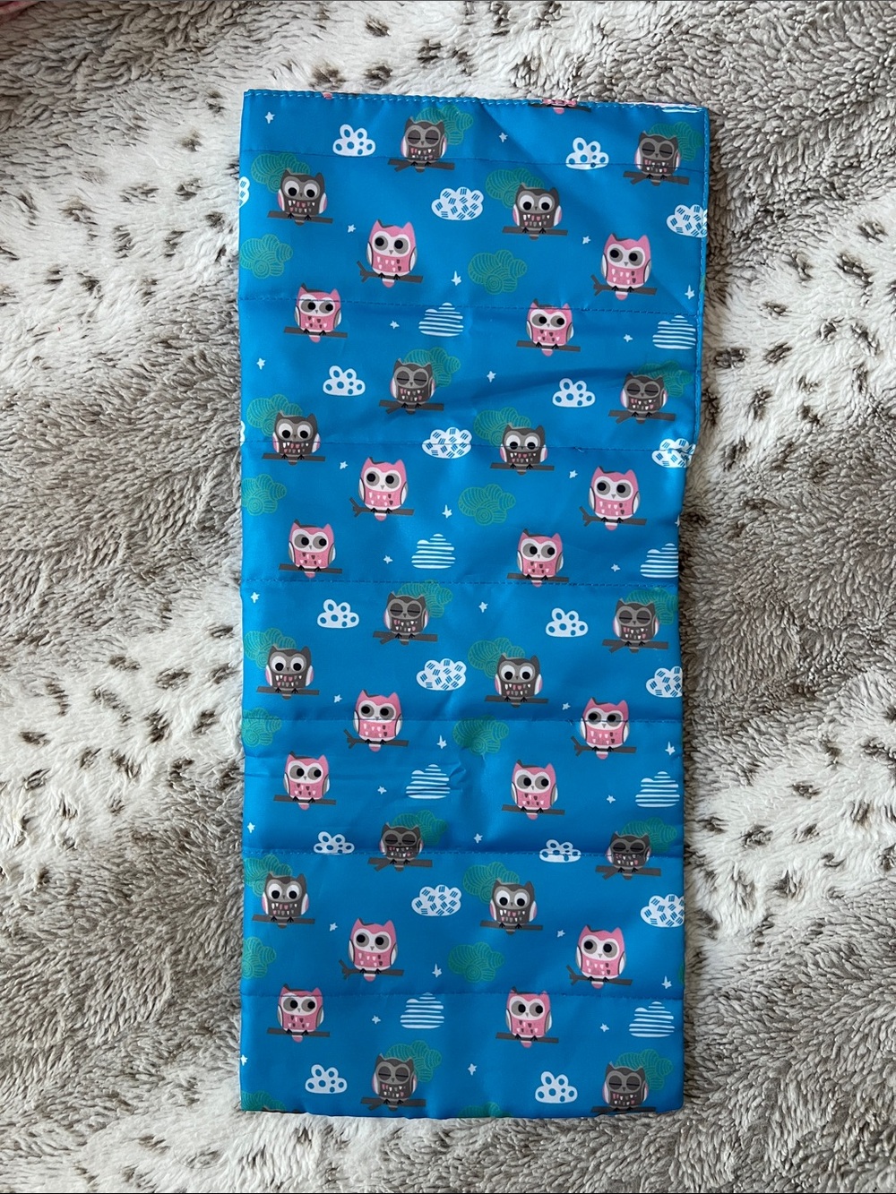 Our Generation Doll - Sleeping Bag - Pink & Gray Owl Print